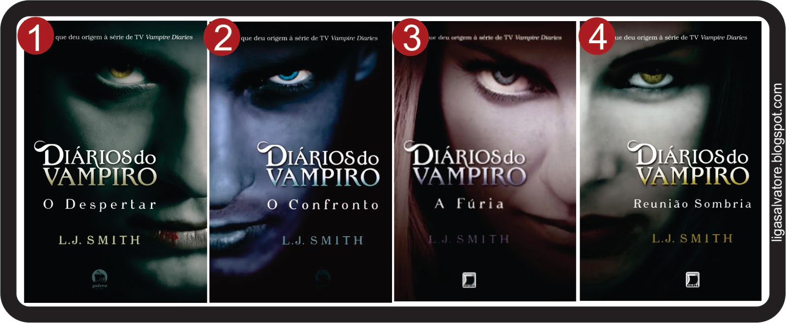 Liga Salvatore Tudo sobre The Vampire Diaries Livros Liga Salvatore Tudo sobre The Vampire Diaries Livros