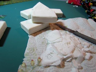 easy craft idea -handmade decorative soaps 