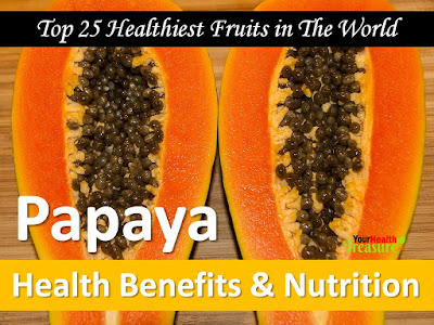 Papaya health benefits, Papaya nutrition, Healthiest Fruits, Healthy Fruits, Super Fruits, Power Fruits, Health Benefits Of Fruits,