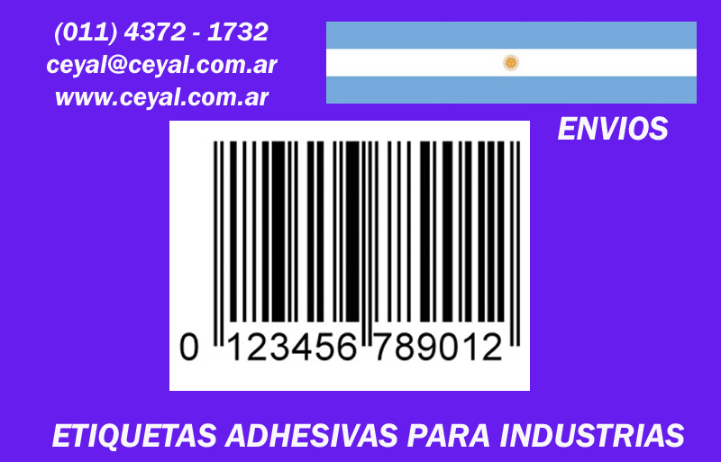 Etiquetas adhesiva Exportadora de citricos Argentina