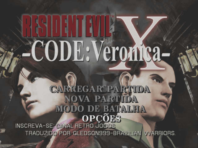 Baixar Iso do Resident Evil Code Veronica X e traduzir para PT-BR [PS2] 