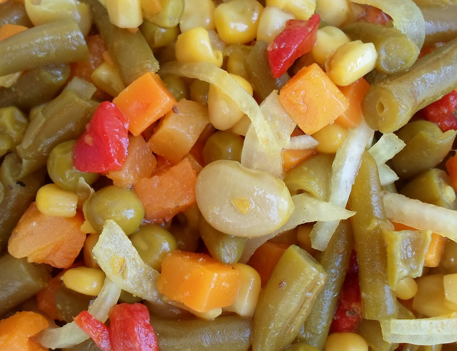 Happier Than A Pig In Mud Quick Pickled Mixed Vegetable Salad with