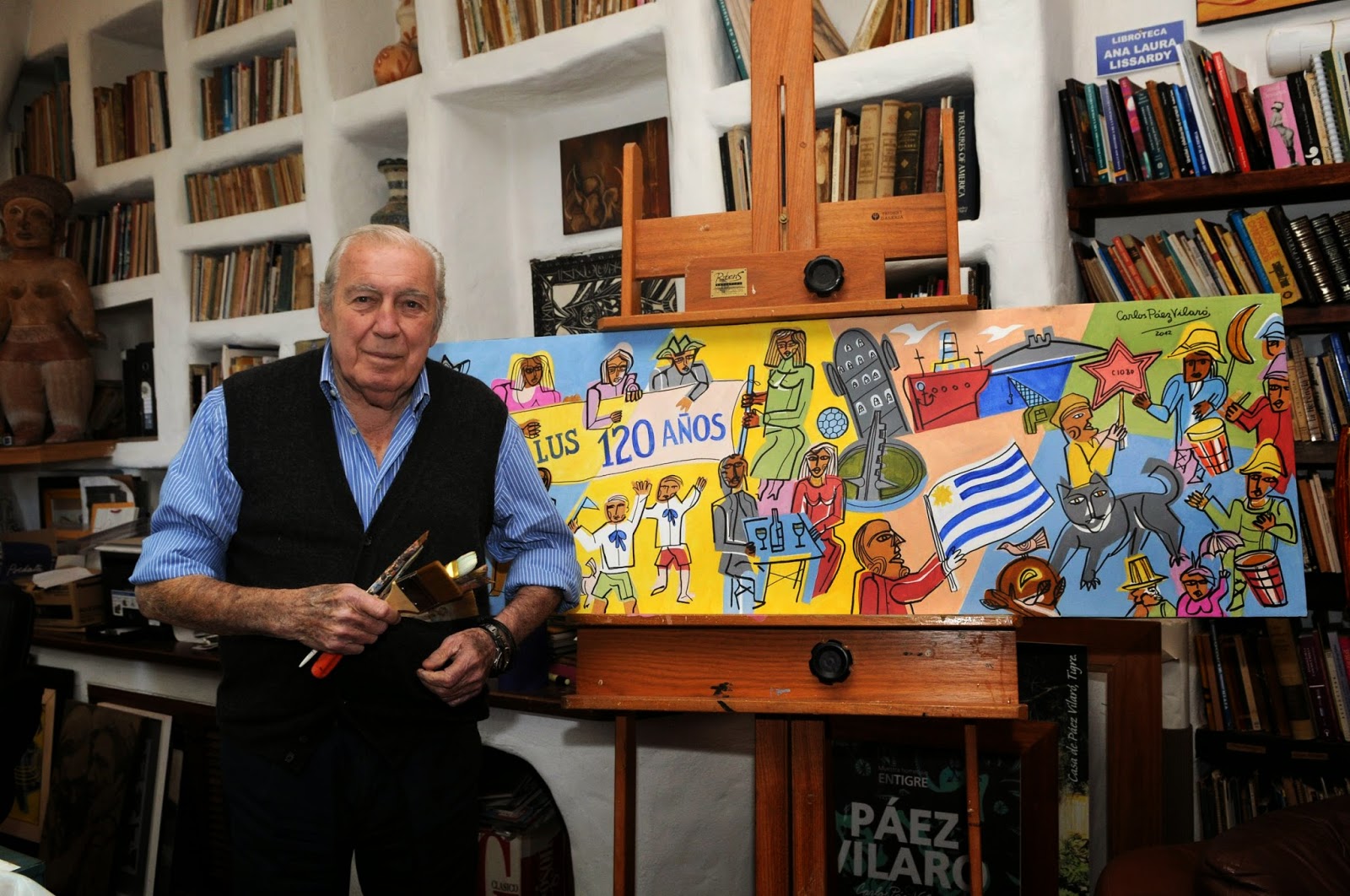 DÍA 66 CARLOS PÁEZ VILARÓ, cuando el Arte y el Ritmo contagioso del Candombe se Combinan Para DÍA 66 CARLOS PÁEZ VILARÓ, cuando el Arte y el Ritmo contagioso del Candombe se Combinan Para