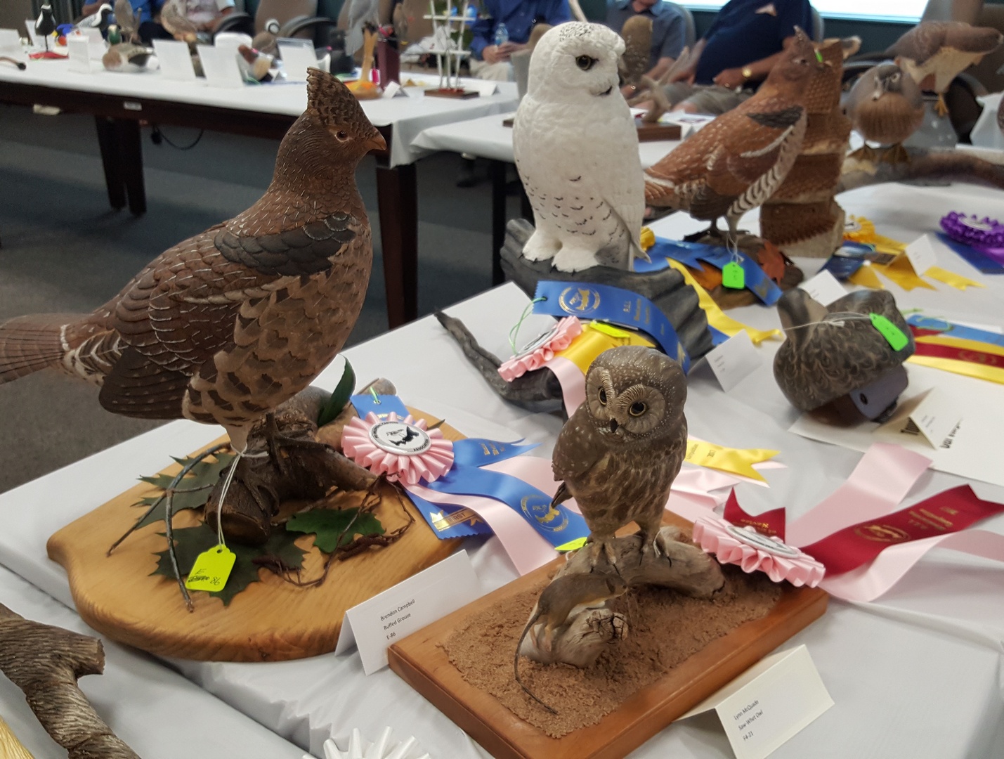 Ales the woodcarver Photos from PEI wood carving show and competition 2017