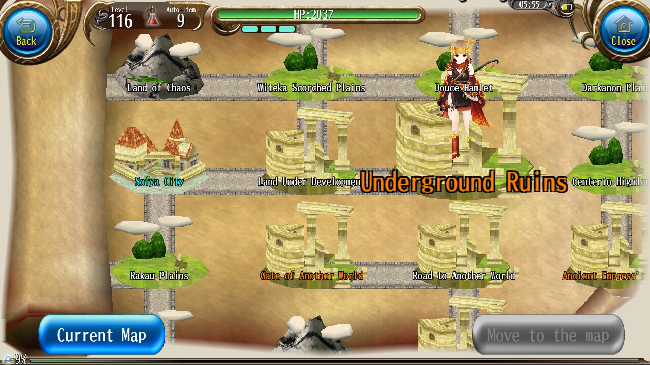 Excavated Golem Toram Toram's Boss