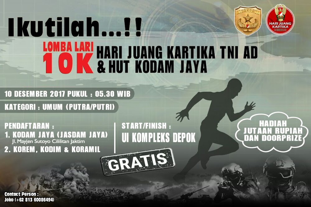 Jayakarta 10K • 2017 Poster Poster Jayakarta 10K • 2017
