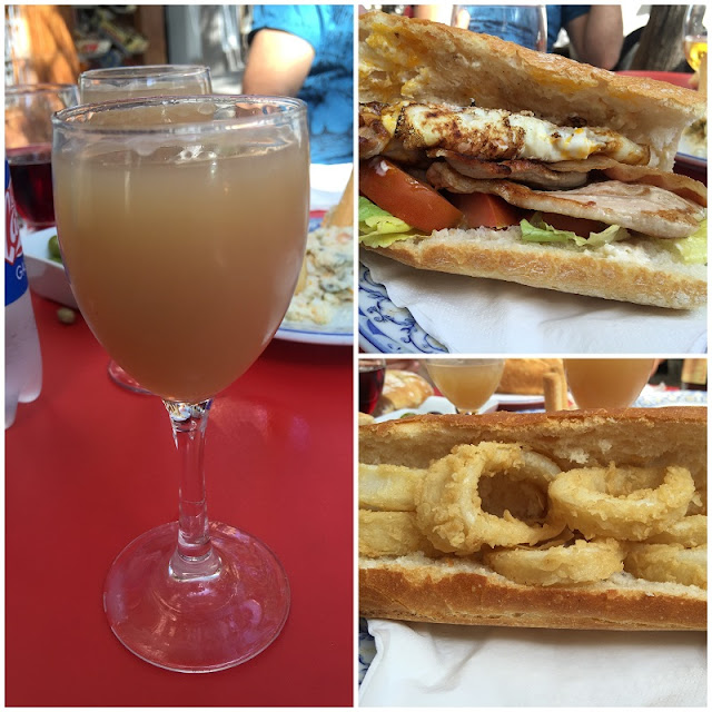 Almuerzo en el restaurante JM Almuerzo en el restaurante JM