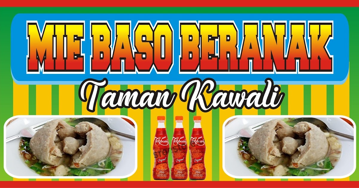 Contoh Banner Mie Ayam Cdr gambar contoh banners