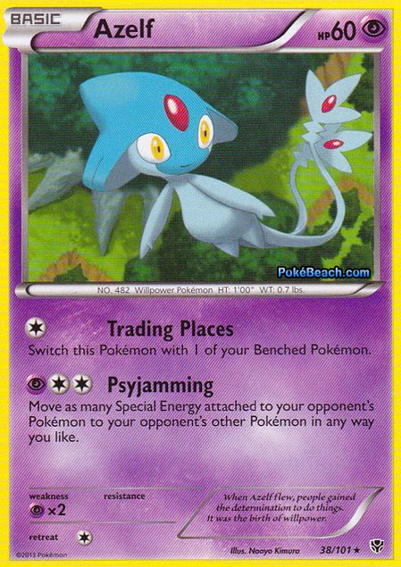 Azelf -- Plasma Blast Pokemon Card Review | PrimetimePokemon's Blog
