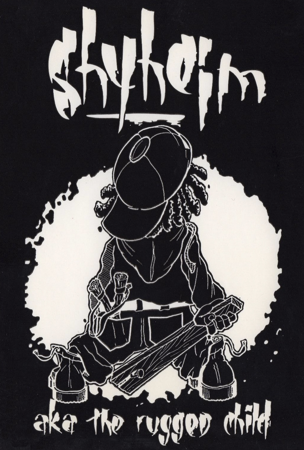 Shyheim AKA The Rugged Child OG Sticker "Hip-Hop Nostalgia"
