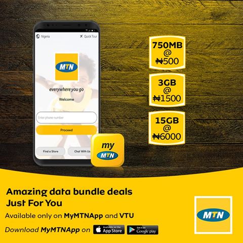 mtn data sim deals bundle cheap latest introduces plans app employed agent self offer 750mb