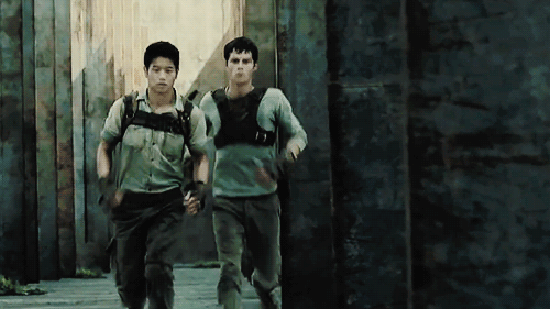 메이즈러너 기홍 뛰는 폼.gif (스압, | 인스티즈