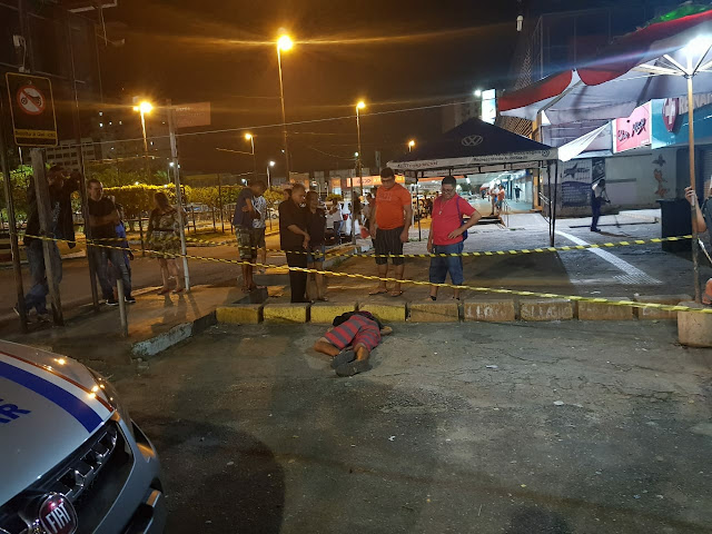 Dupla sofre atentado ao lado do Terminal Rodoviário em Belém