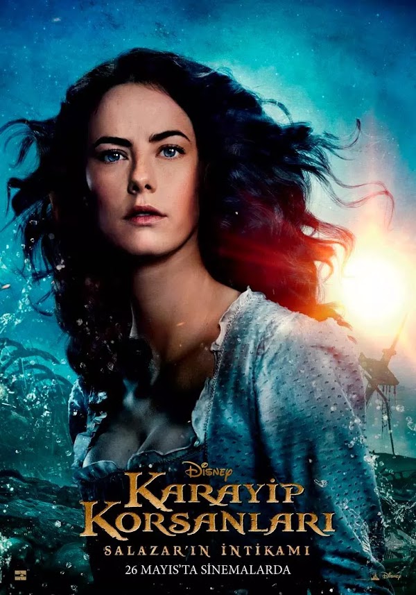 Piratas del Caribe 5: Kaya Scodelario en nuevo cartel de personaje
