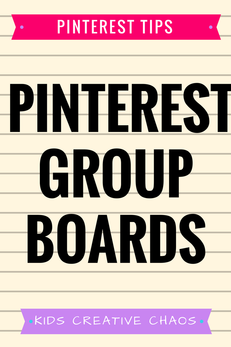 How to Find Pinterest Group Boards Adventures of Kids Creative Chaos
