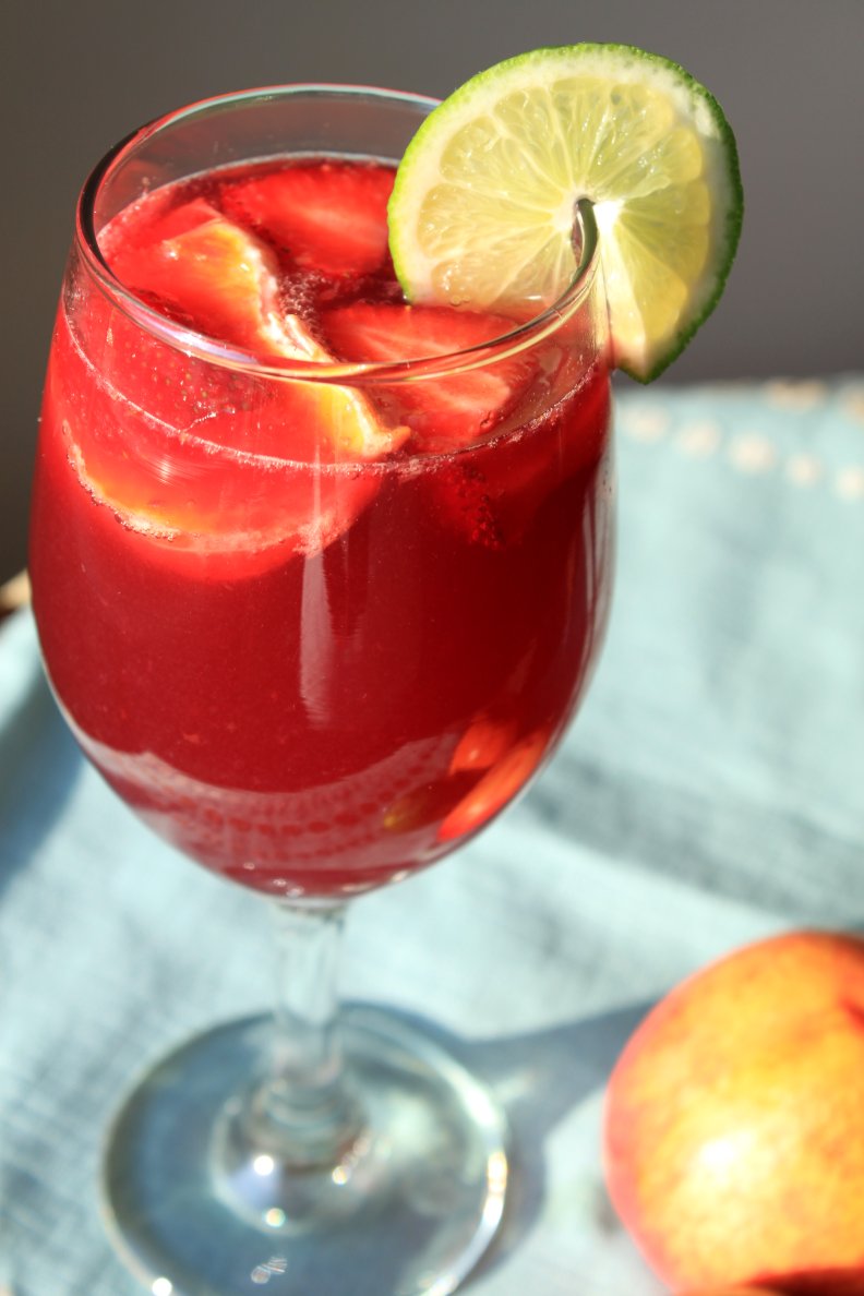 A Teaspoon and A Pinch Bo's Famous Sangria