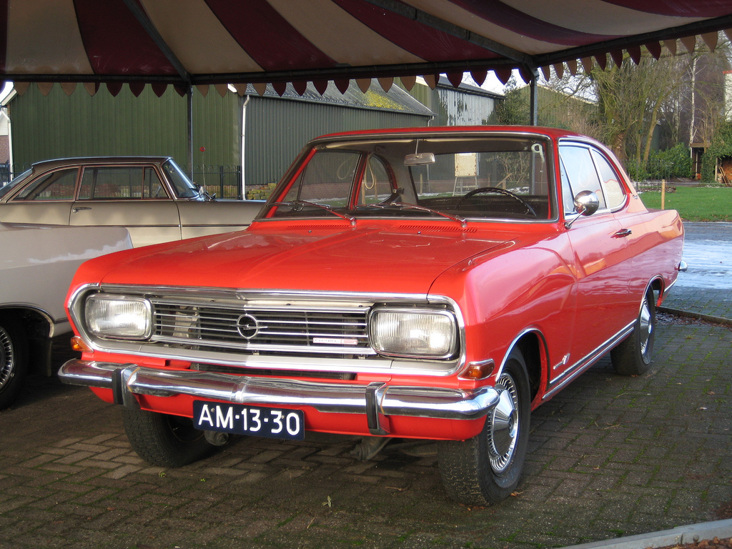 Opel Rekord A & B: Opel Rekord B Coupé
