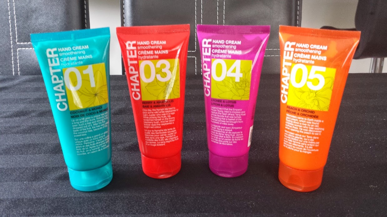 DNA beauty: My Chapter Hand Cream Collection