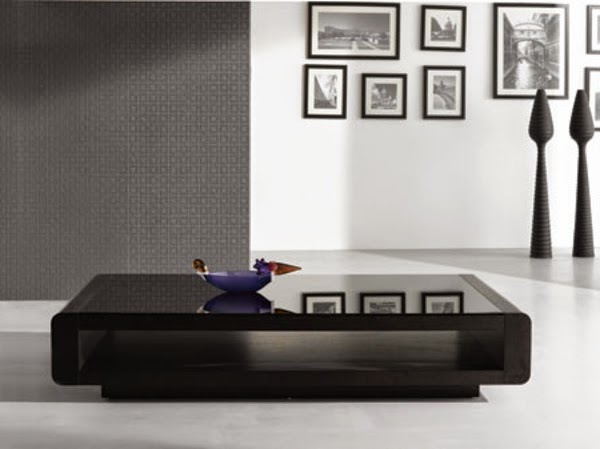 20 Creative Black Coffee Tables Made Of Wood And Gl Modern Black Coffee Table With Simple Design