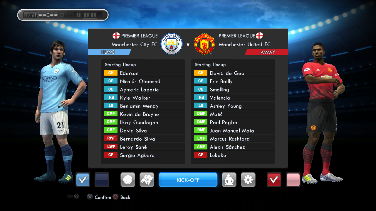PES 2013 SEASON 20182019 PS3 PATCH BY EUSTASSKID666 PS3 GAME