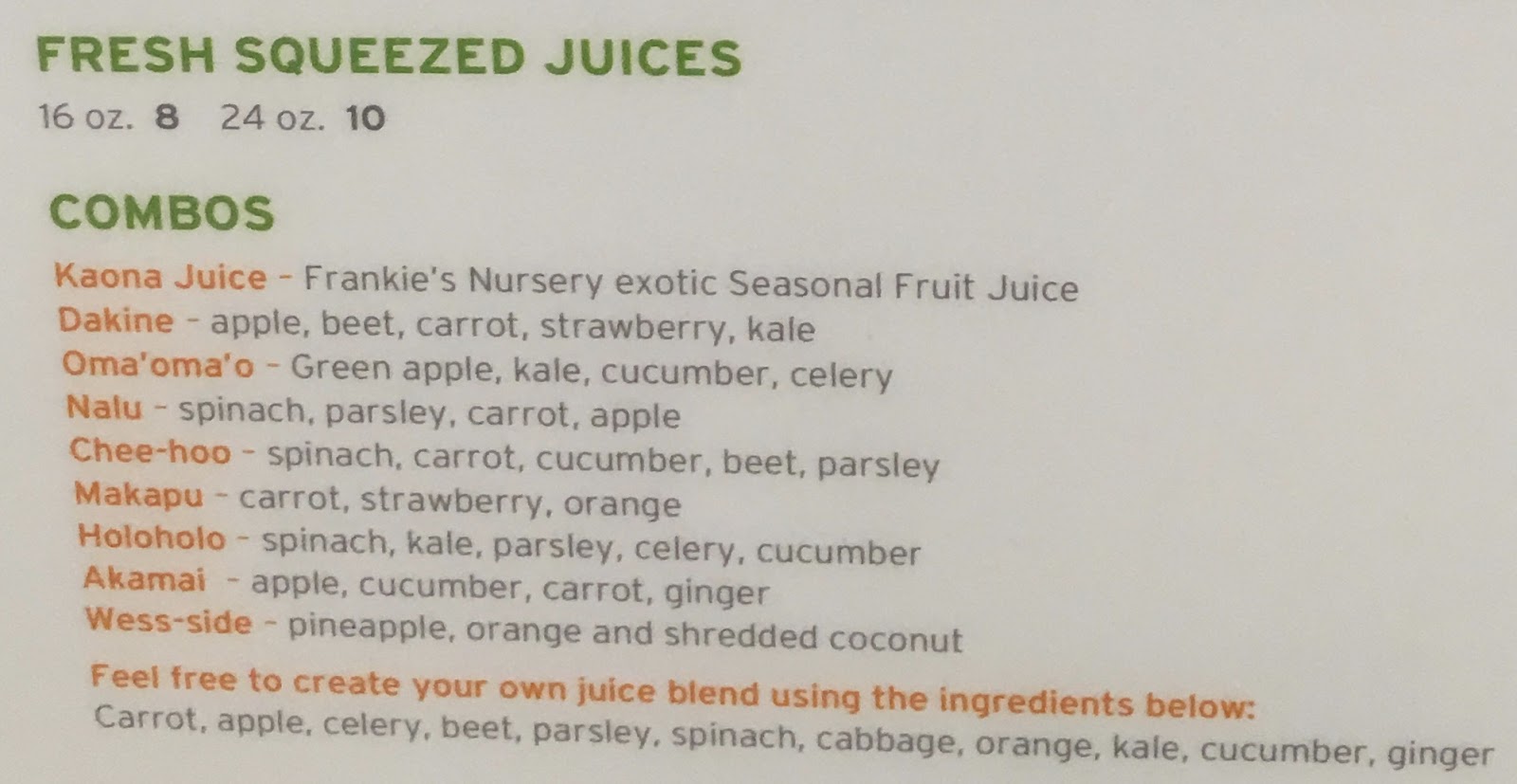 GREAT EATS HAWAII FORTY CARROTS AT BLOOMINGDALE'S