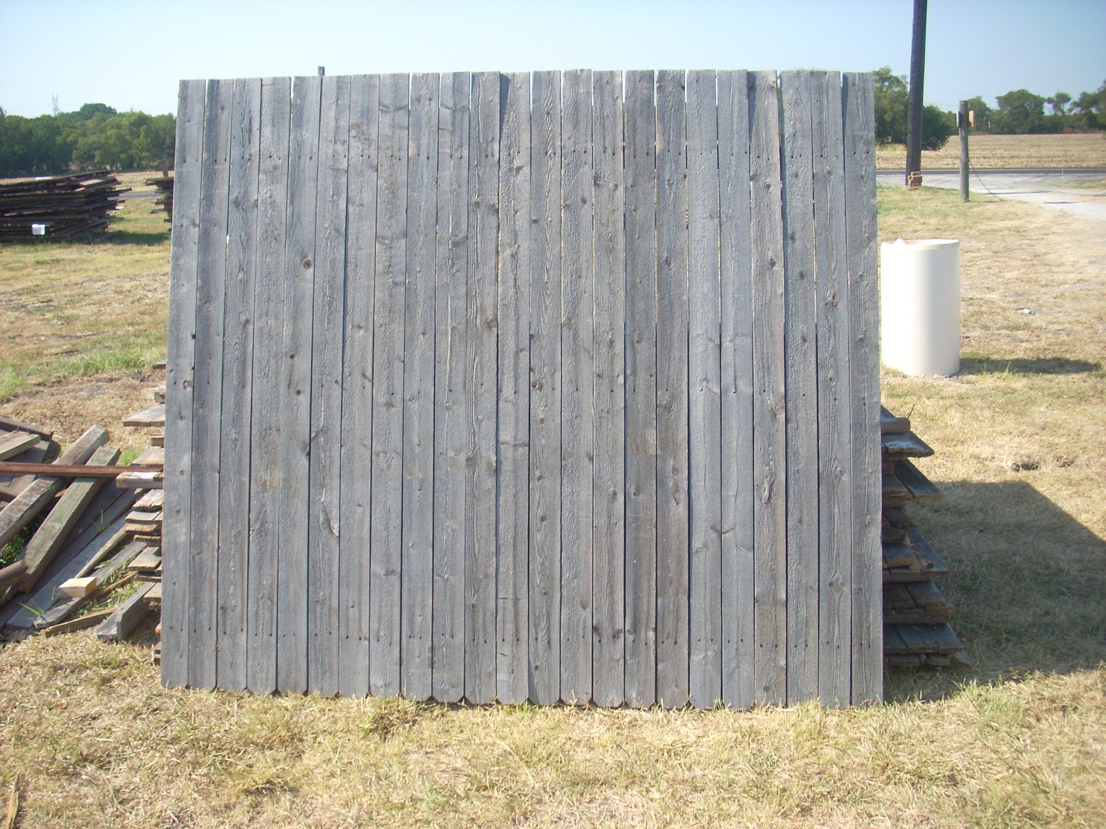 Parker Road Wood Fence Panels & Pickets Wylie, Texas GONE 17 panels of
