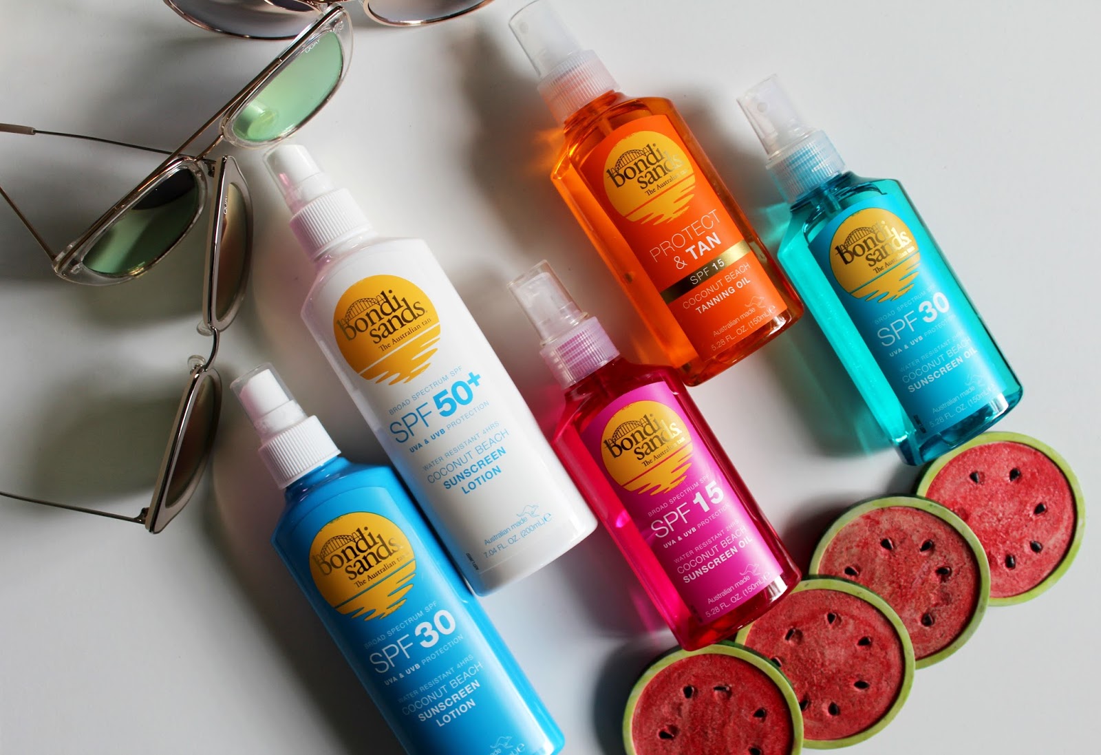 Review Bondi Sands Sunscreens and Dry Oils