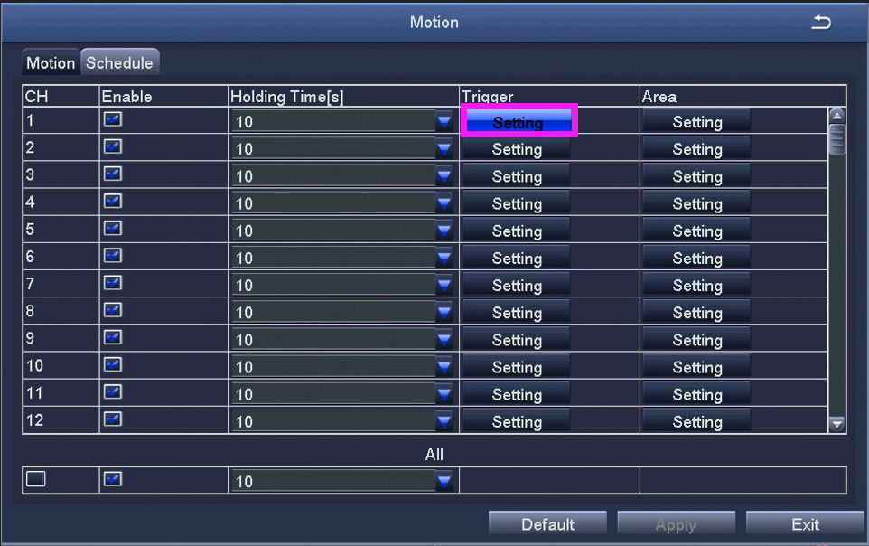 How to record motion detection and playback on a Zosi DVR or NVR