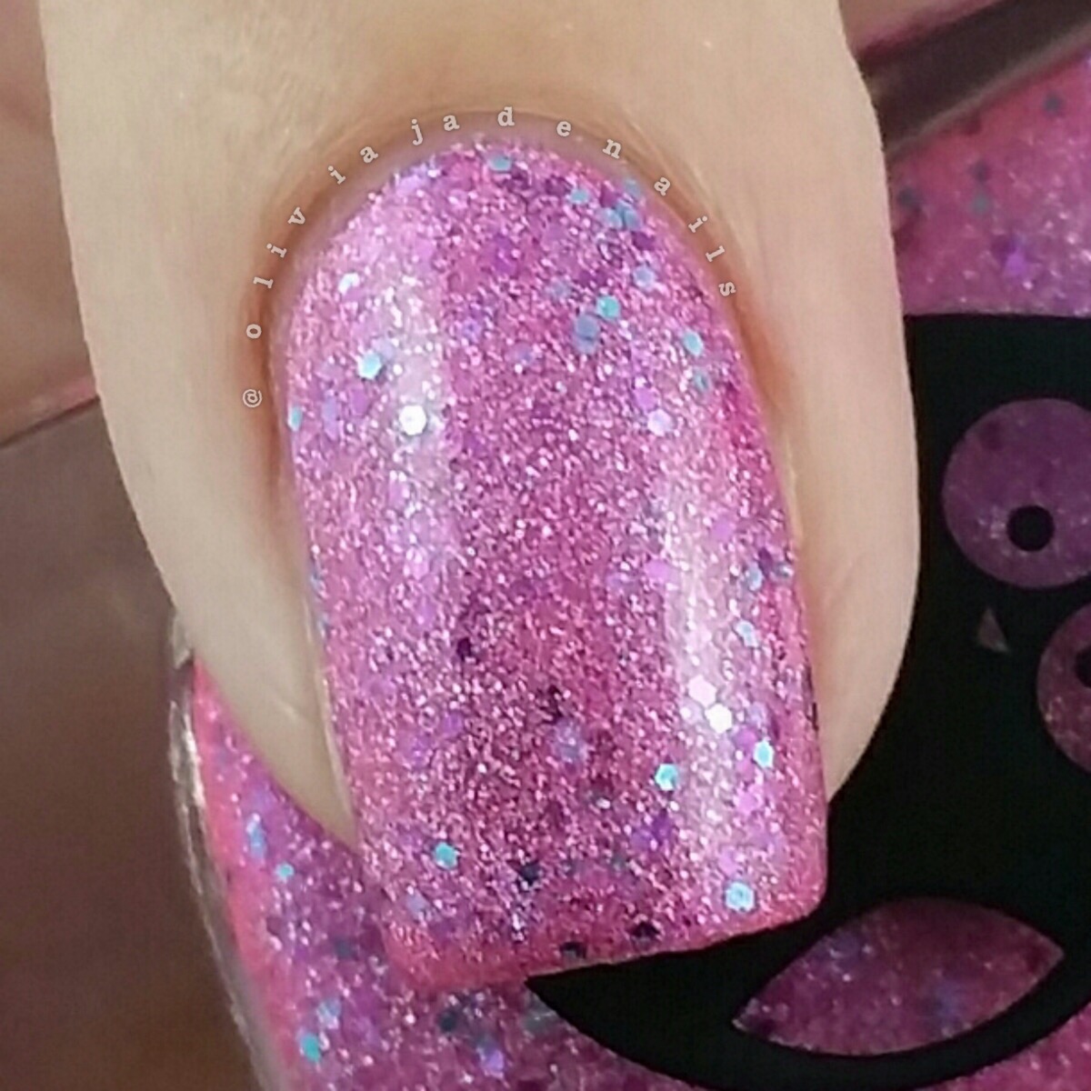 Anna Gorelova by Dance Legend 33 Casket swatched by Olivia Jade Nails