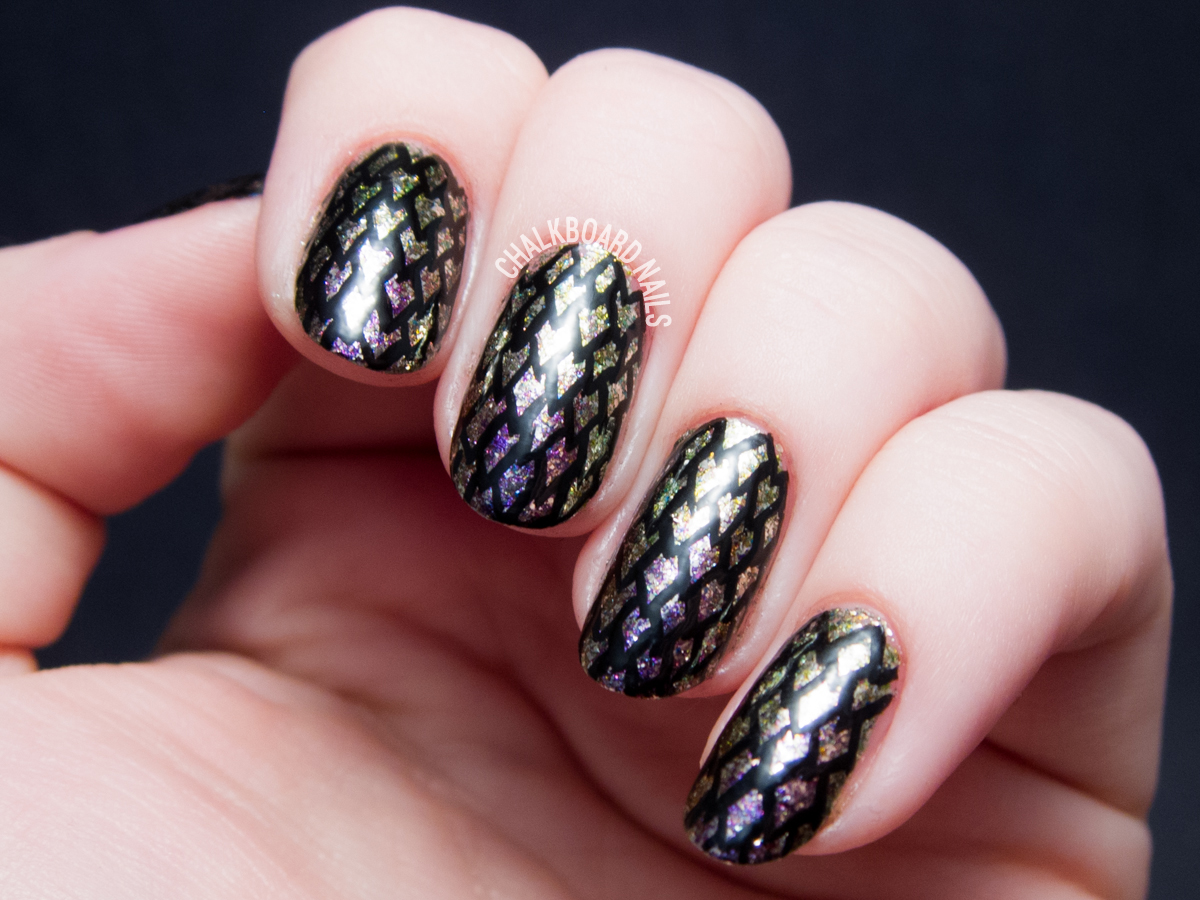 Scale Nail Art - wide 5