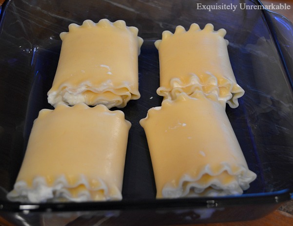 Cheese Lasagna Rolls Easy Recipe