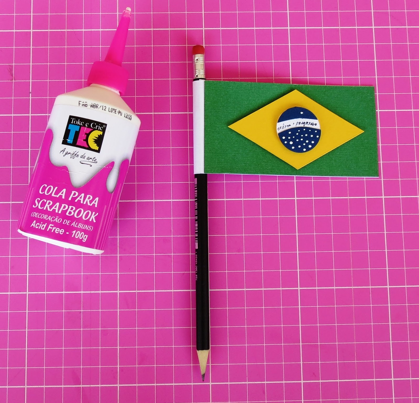 Trabalhos Escolares Criativos Dia da Bandeira