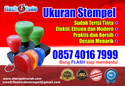 ukuran stempel warna