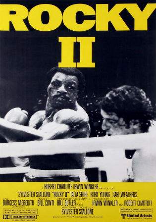 Rocky II (1979) BluRay 350MB Hindi Dual Audio 480p ESubs