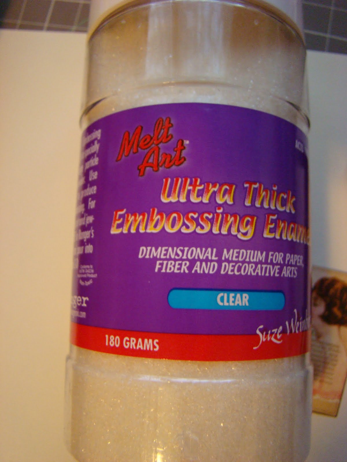 Bubblegum and Duct Tape Embossing Powder Technique Tutorial