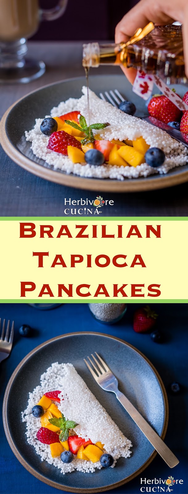 Herbivore Cucina Brazilian Tapioca Pancakes for BreadBakers