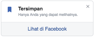 Cara Simpan Konten Blog ke Facebook
