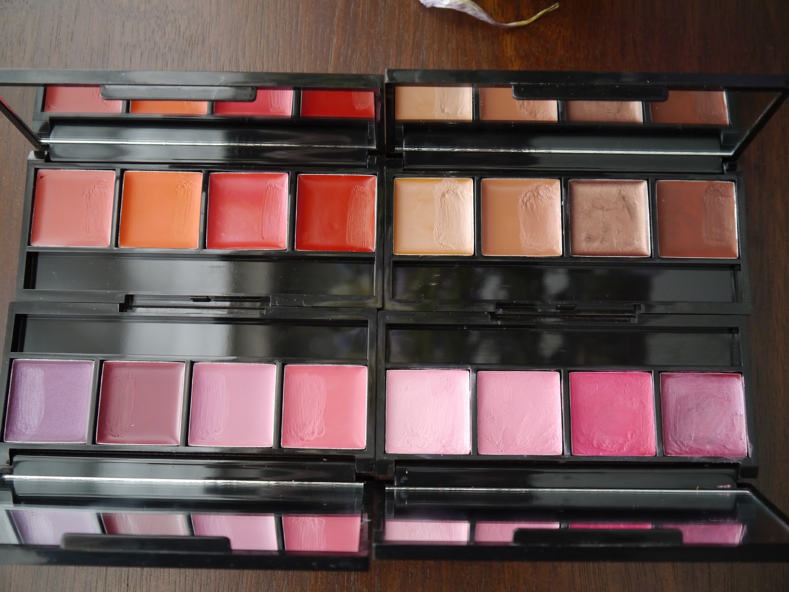 MAKEUP by SONIA MIROSHKHINA LIP QUADS COASTAL SCENTS