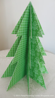 Party Planning Center: Free Printable Paper Christmas Tree and Ornaments