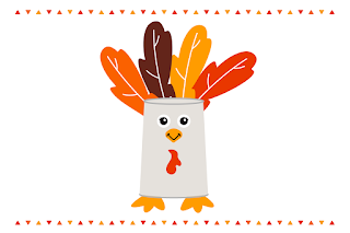 Image: Keep your little ones occupied with these turkey crafts they can create while they wait for turkey