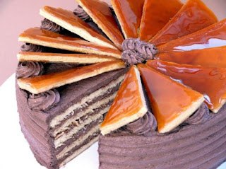 kreasi sugar dough, dobosh cake kreasi sugar dough, dobosh cake