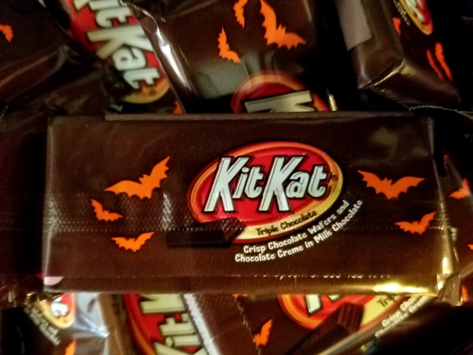 Obsessive Sweets Halloween Wafer Bar Triple Chocolate Kit Kat