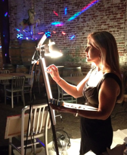 Live Event Painter, Amy Stone