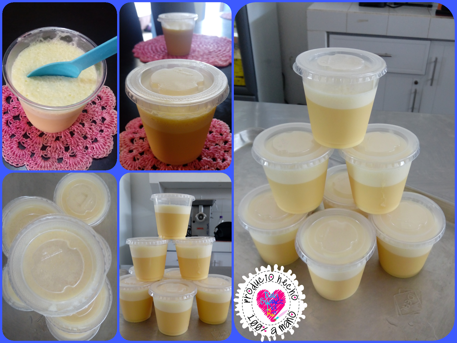 TEJIDOS Y ALGO MAS GELATINA DE ROMPOPE