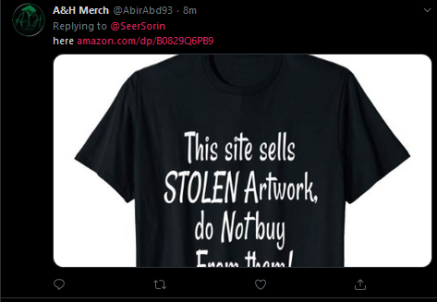 Stolen Artwork t-shirt