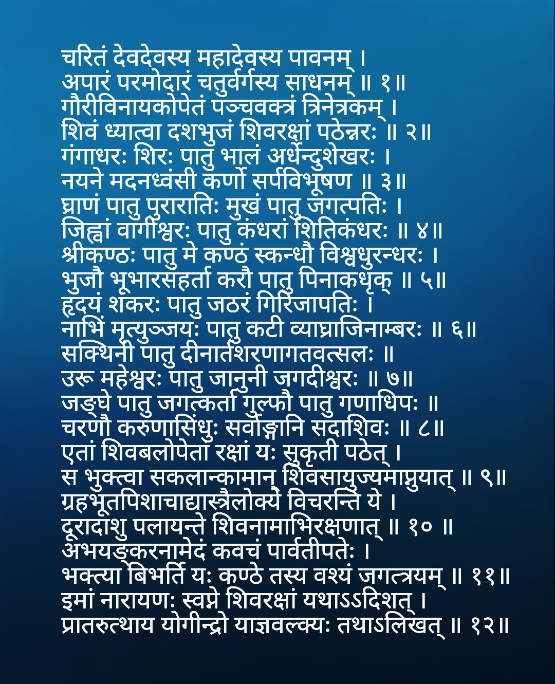 Ram Raksha Stotra Sanskrit