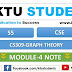 Notes for CS309 Graph Theory-Module 4 | S5 CSE
