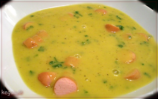 Kk = Kegala kocht: Kartoffel-Sellerie-Suppe