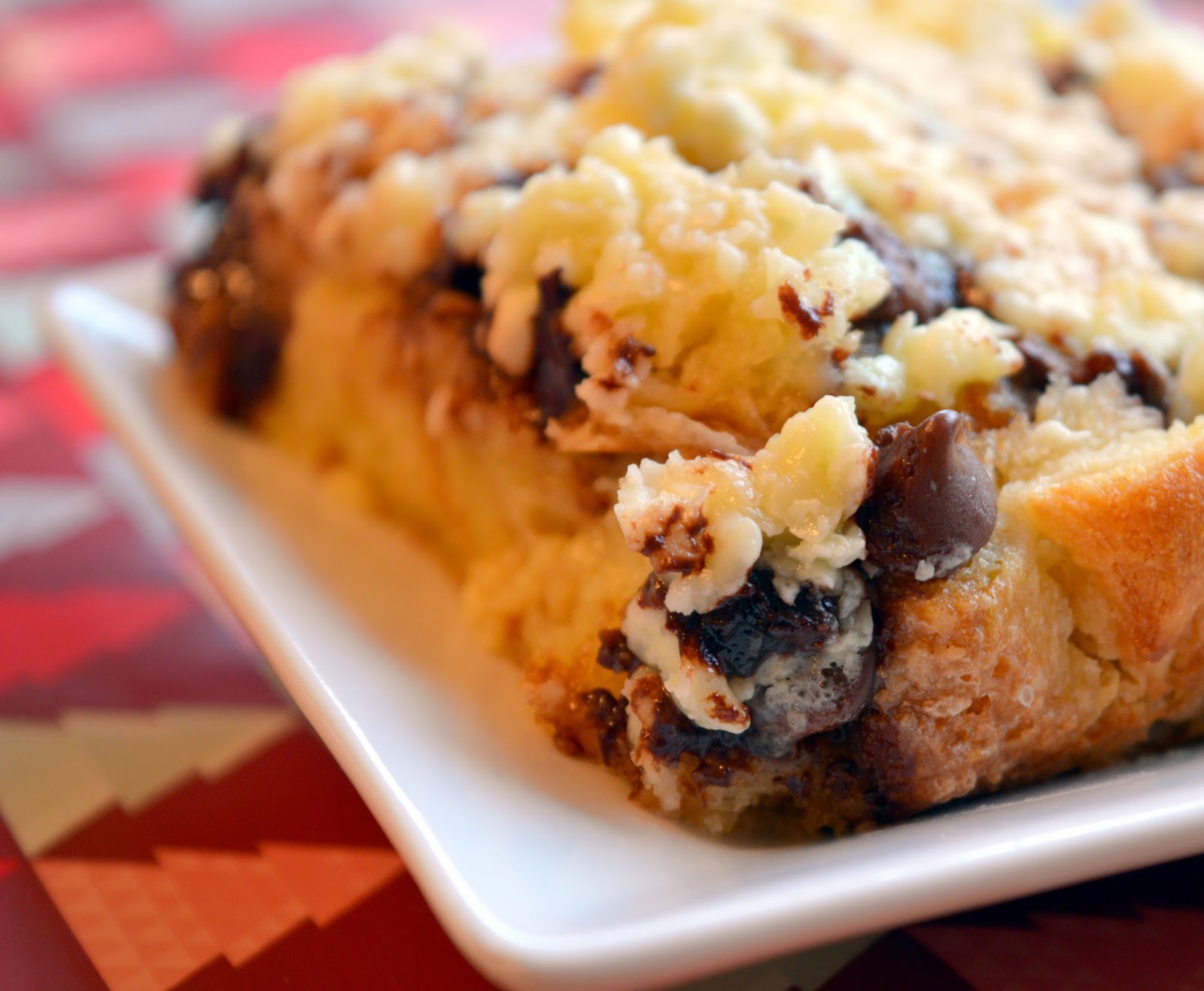 Chocolate Croissant Breakfast Bake