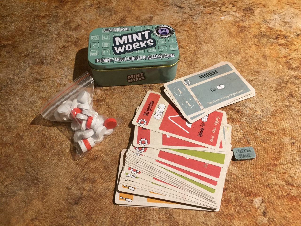 Tabletop Stop The Mint Works